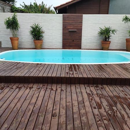 フロリアノポリス Casa Campeche Com Piscina Temporadaヴィラ エクステリア 写真